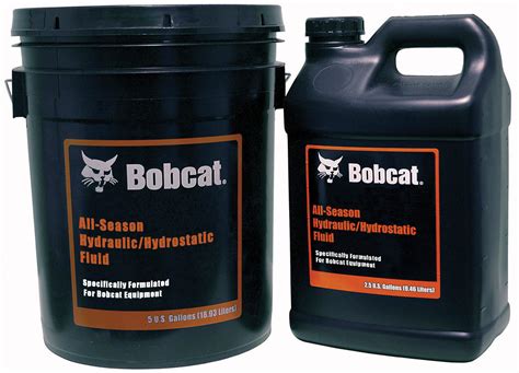 bobcat hydraulic oil specifications